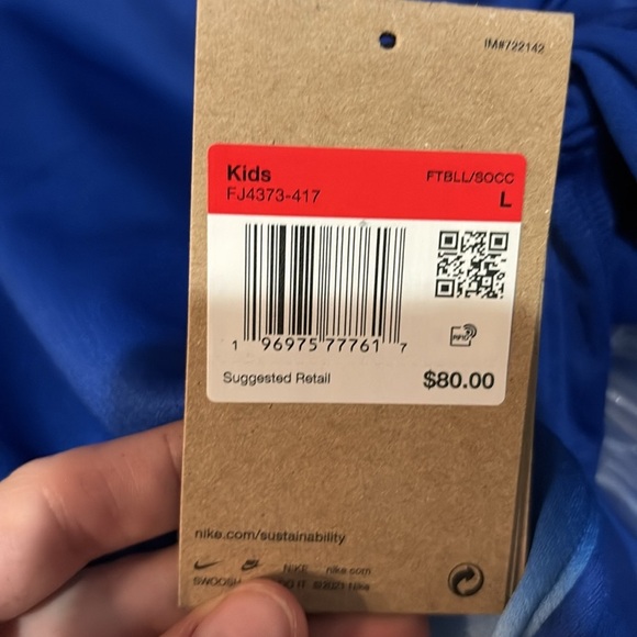 NIKE USA 2024 KIDS DRI-FIT STADIUM SS AWAY JERSEY. NWT! - Picture 6 of 6